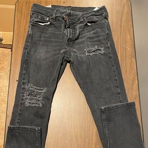 Hollister distressed denim jeans